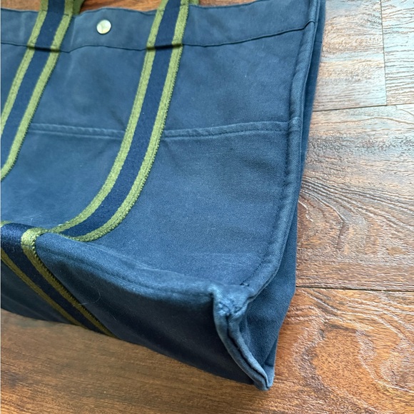 Hermes Blue and Green Tote Bag Classic Design Everyday Use - Picture 2 of 10